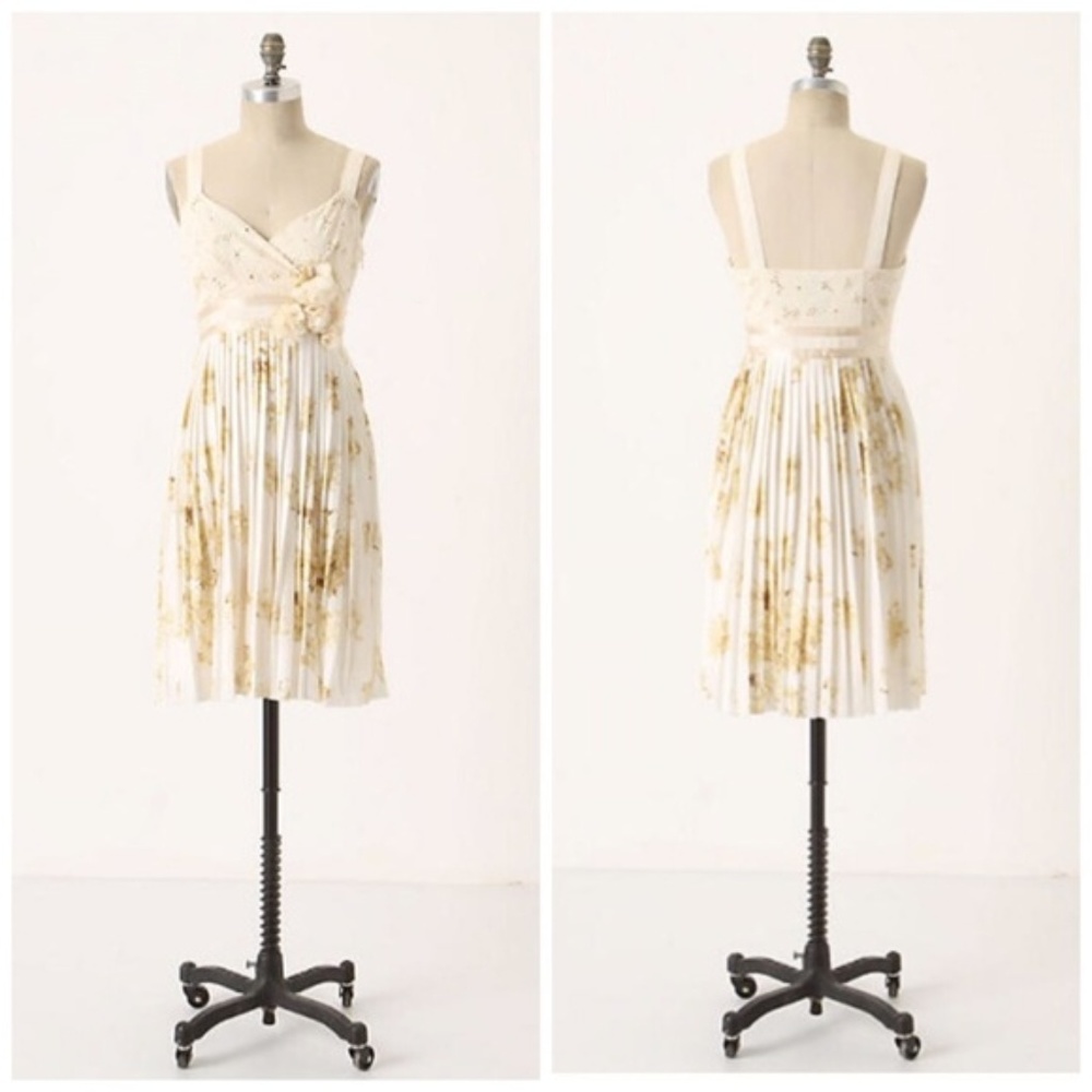 Anthropologie Deletta romantic floral boho dress